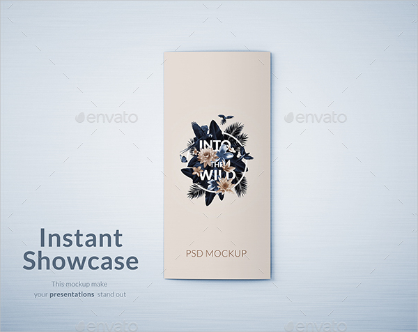 Perspective Flyer Mockup Design