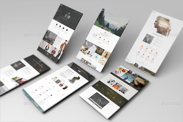 Perspective Web Mockup