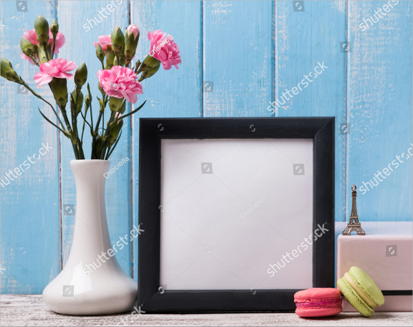 Photo Frame French Style Mockup