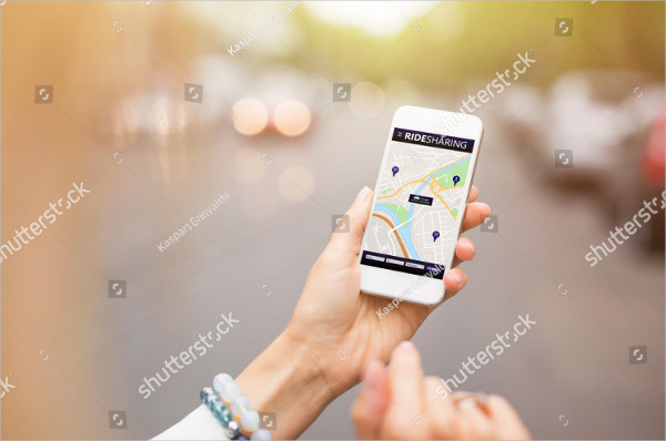 Sharing App On Mobile Mockups