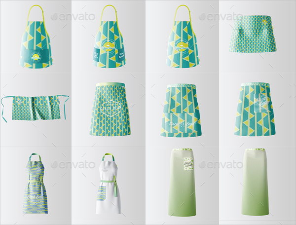 Simple Apron Mockups Bundle