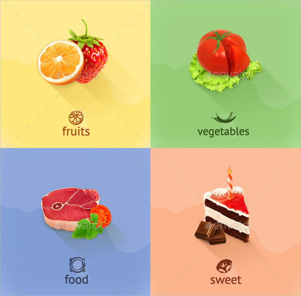 Strawberry Food Illustration