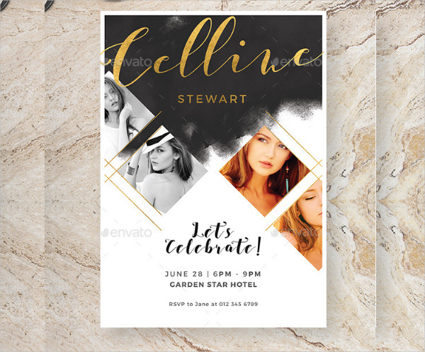 Graduation Student Invitation Template