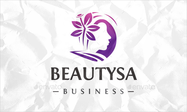 Hair Salon And Spa  Logo Template