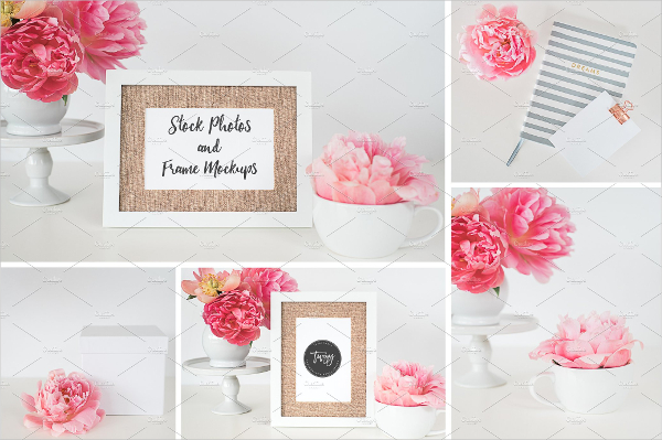 Stylish Photo Frame Mockup