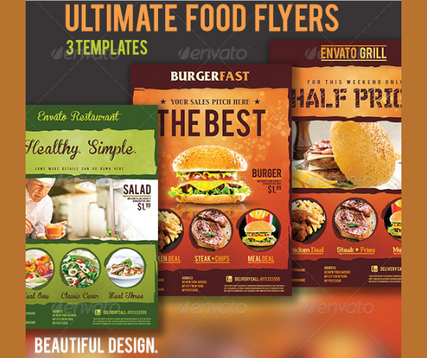 Ultimate Food Flyers Templates
