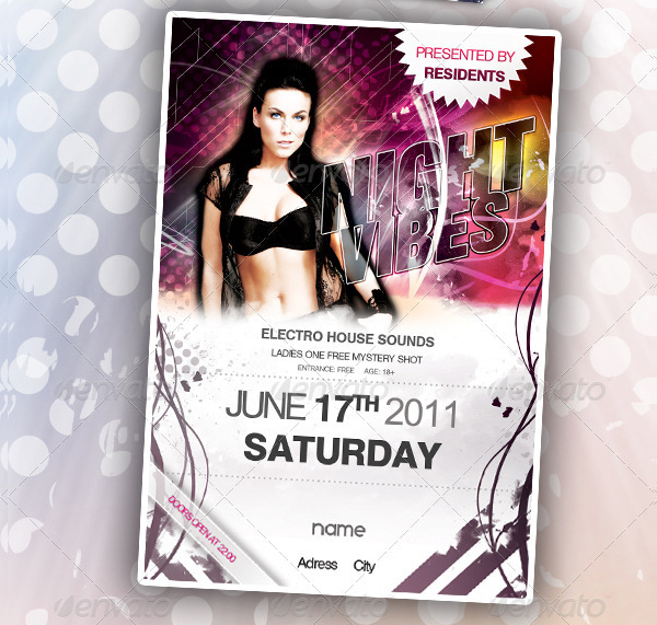 Unique Disco Flyer Template
