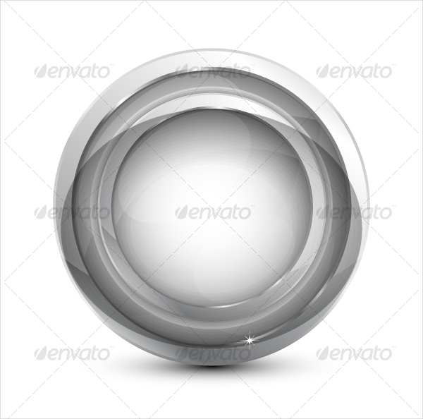 Unique Glass Template Button 