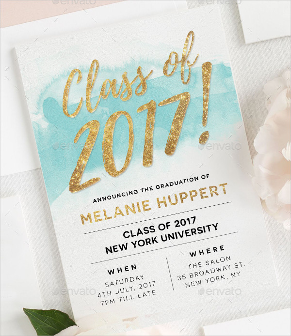 Perfect Graduation Invitation Design