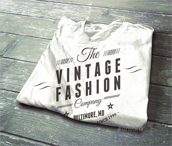 Vintage T-Shirt Mockup