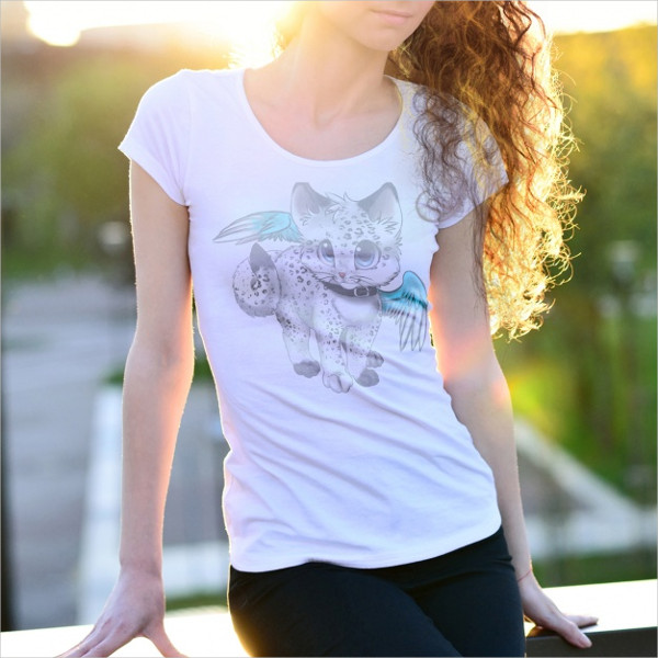 Free PSD T-Shirt Mockup Design