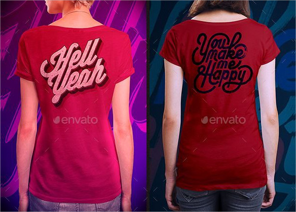 Clean Women T-Shirt Mock-Ups