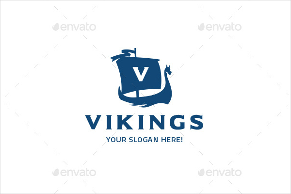 Best Logo Template For Viking Ship