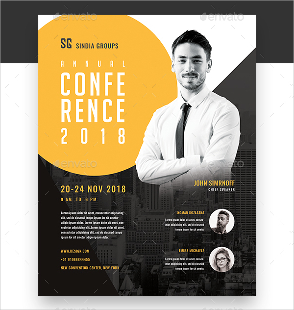 Business Conference Education Flyer