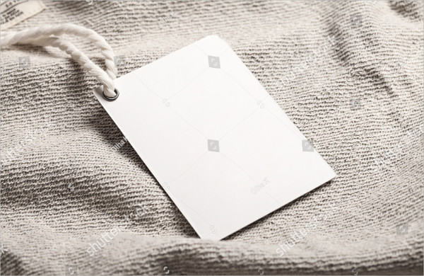 Blank Tag Mock-Up