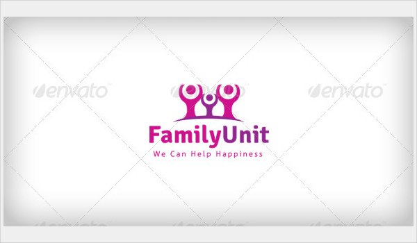 Family Unit Logo Template