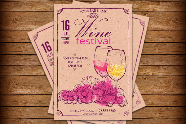 Festival Retro Vintage Template
