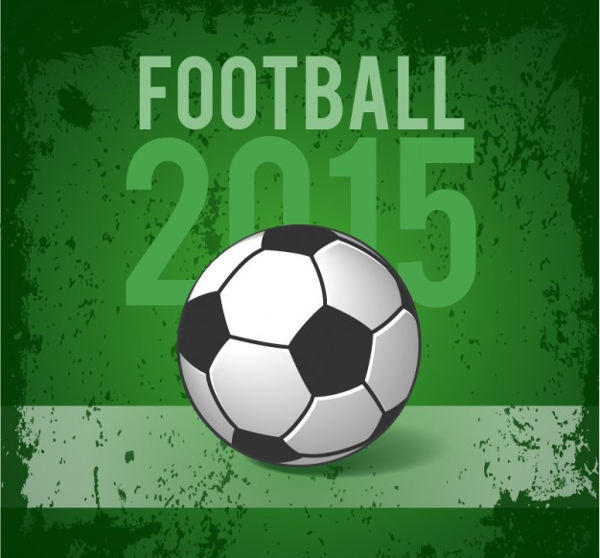 Football Free Vector Poster Template