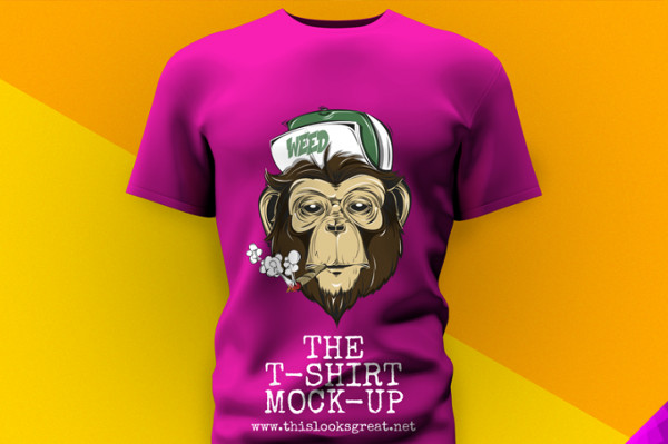 Free 3D T-shirt Mockup