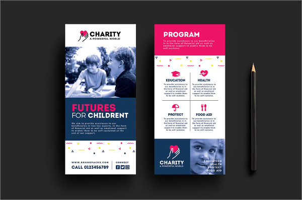 Free Download Charity Rack Card Template