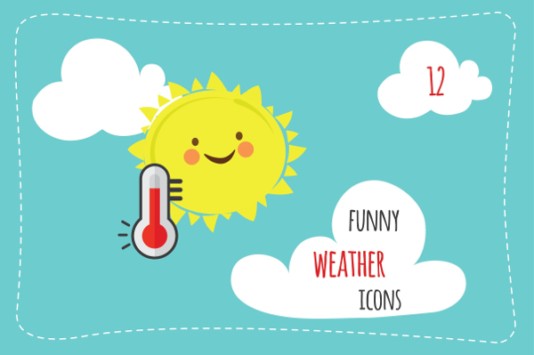 Funny Weather Icons
