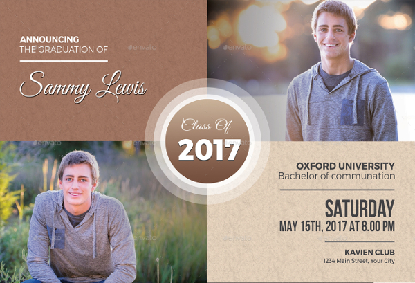 Graduation Party Invitation Template