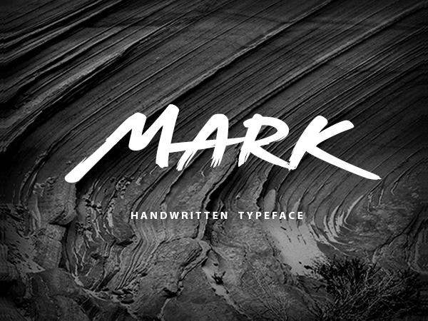 Handwritten Graffiti Style Font