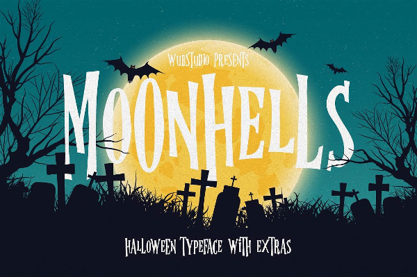 Horro Moonhells Typeface Fonts