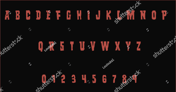 Horror Retro Font