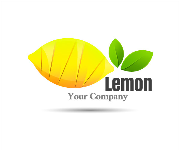 Vector Lemon Logo Design Template