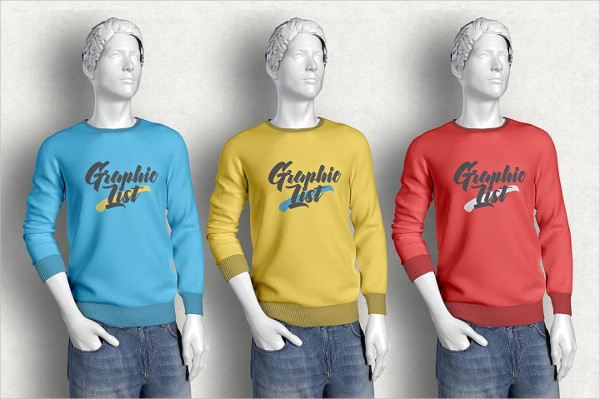 Long Sleeve T-shirt Mockups