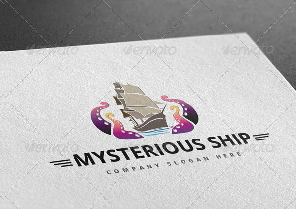 Mysterious Ship Logo