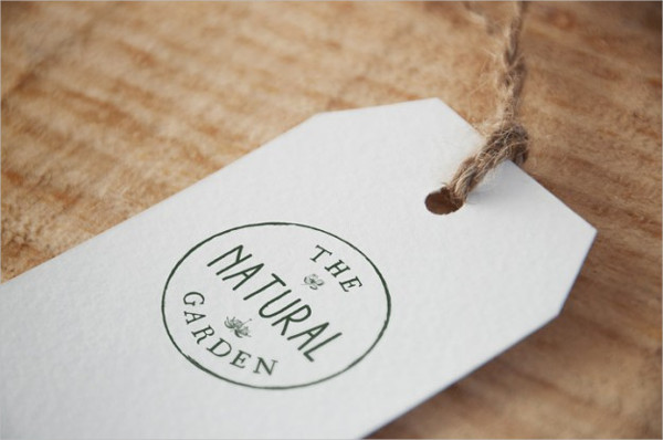 Natural Tag Free PSD Mockup
