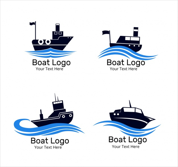 Pack Of Four Boat Logos
