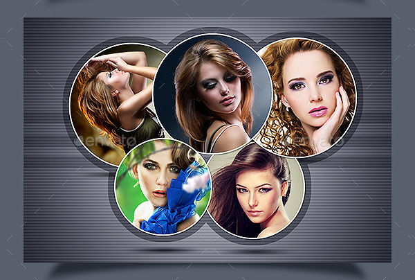 Photo Collage Design Template