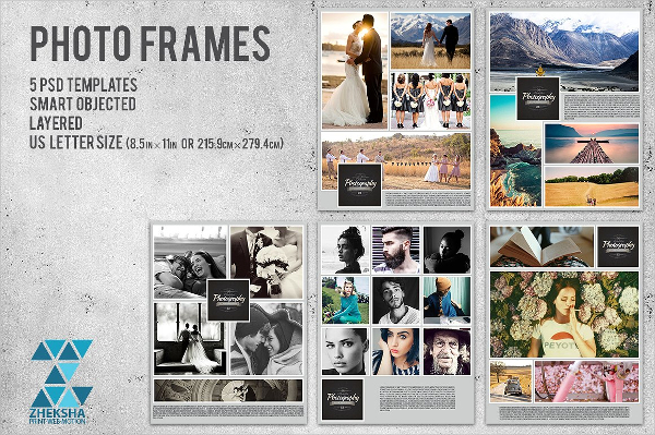 Photo Frames Collages Template