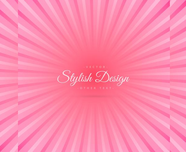 Pink Red Background With Transparent Rays