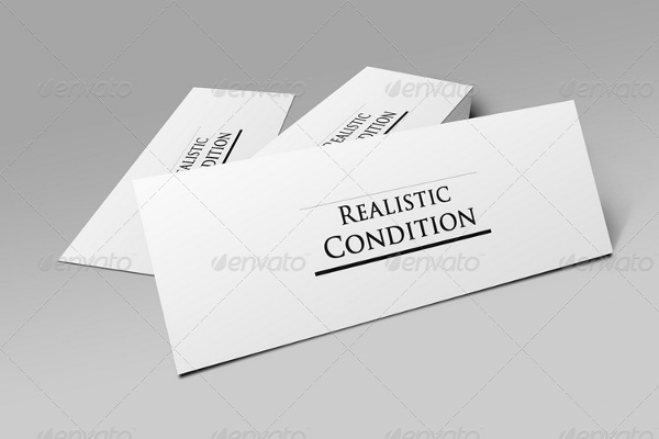 Realistic Mockups For Ticket Template