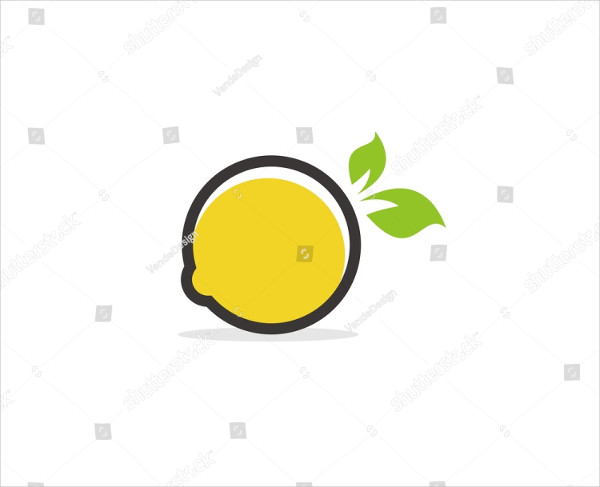 Vintage Lemon Logo Template