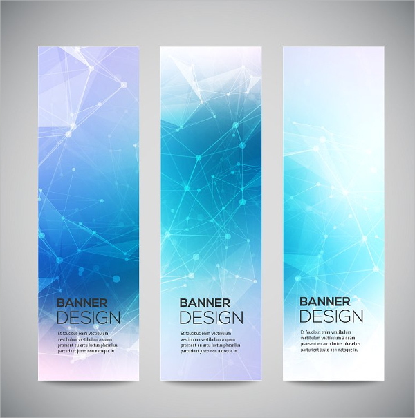 Vector Vertical Banners Set