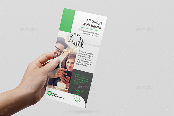 Web Design Service Rack Card Template