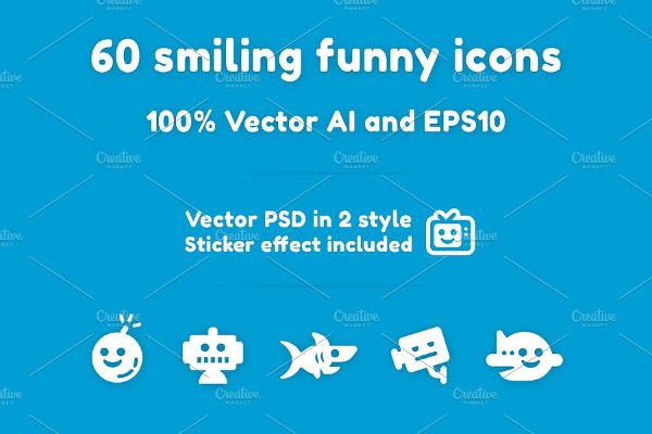 Smiling Funny Icon