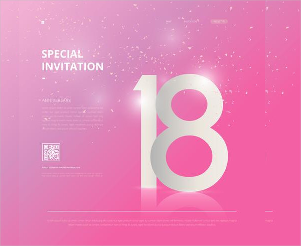 Anniversary Party Invitation Card For Samples