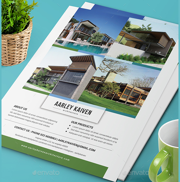 Architecture Advertisement Flyer Template