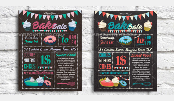 Bake Sale Free Flyer Template