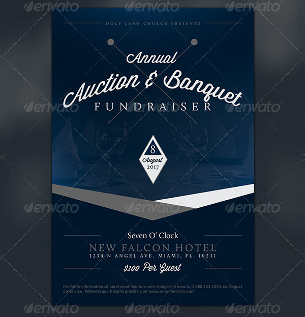 Banquet Fundraiser Flyer