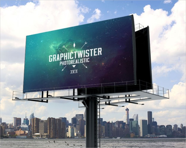 Billboard Free PSD Mockup