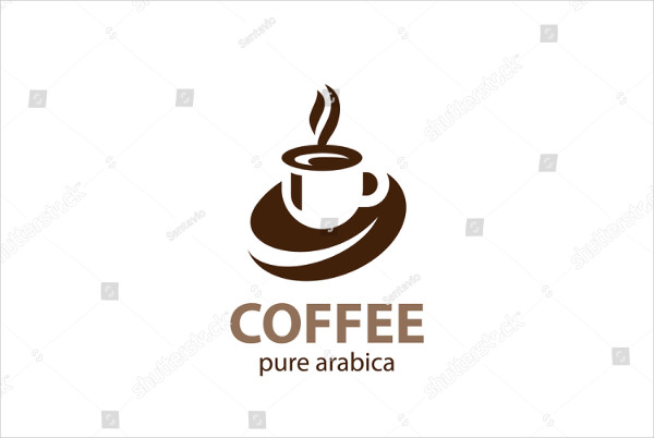 Coffee Cup Foam Logo Template