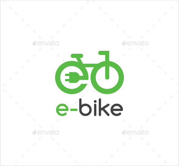 Electric Bike Logo Templates