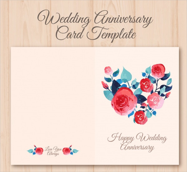 Free Vector Invitation Cards For Anniversary Template